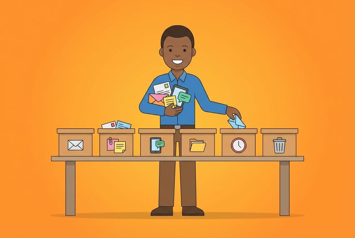 Dispatch-metoden – sortera allt som landar på ditt bord på 10 sekunder