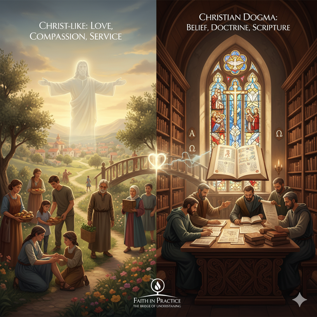 Christ-like vs Christian Dogma