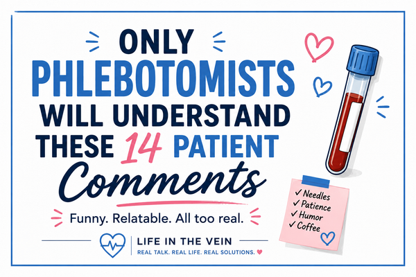 Only Phlebotomists Will Understand These 14 Patient Comments