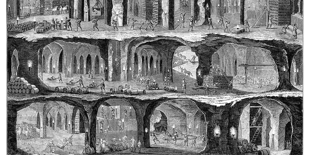 Countless men and women toil in the basement of the earth hewing stone from stone.