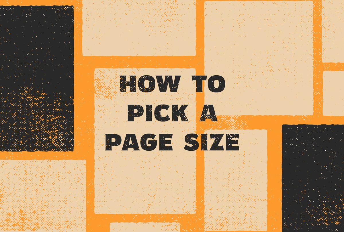 How to pick a page size on a background of different page sizes.