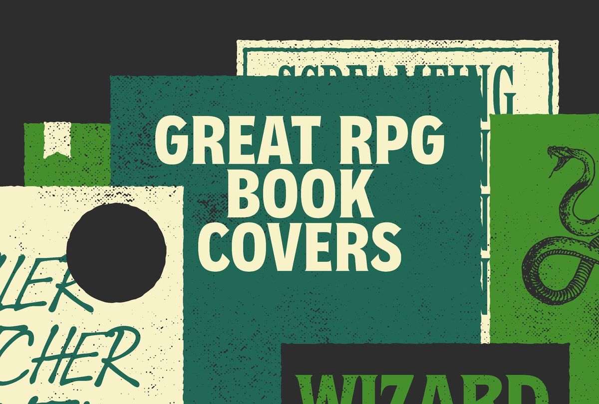Assorted book covers piled in front of each other. A book titled, "Great Book Covers" is on display.