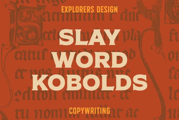 Slay Word Kobolds | Copywriting