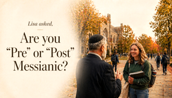 Lisa Asked, Are You “Pre” or “Post” Messianic?