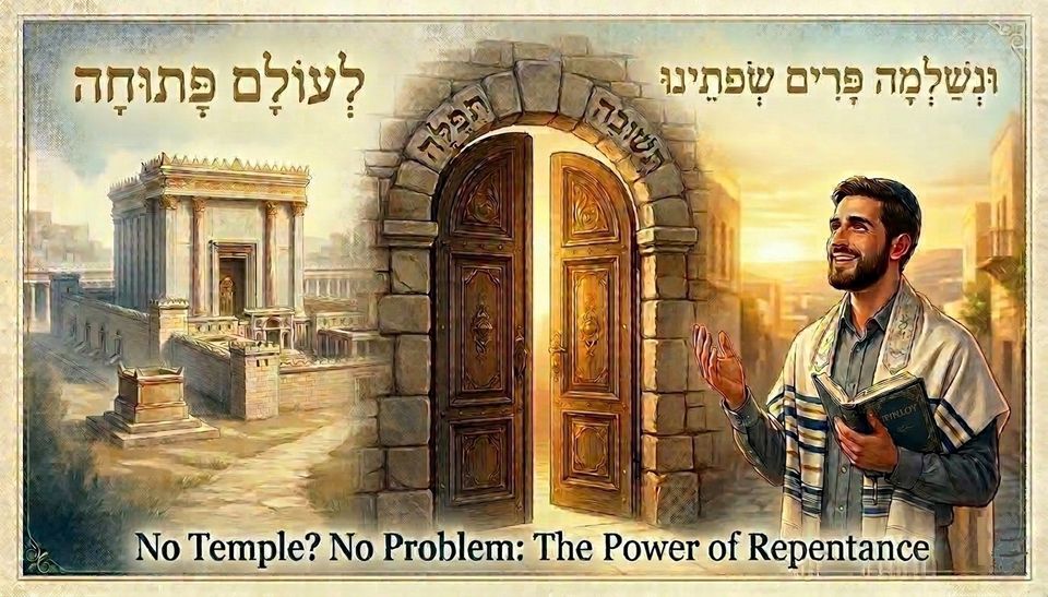 No Temple? No Problem: The Power of Repentance