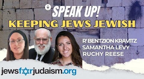 SPEAK UP! How Jews for Judaism is Making a Difference.