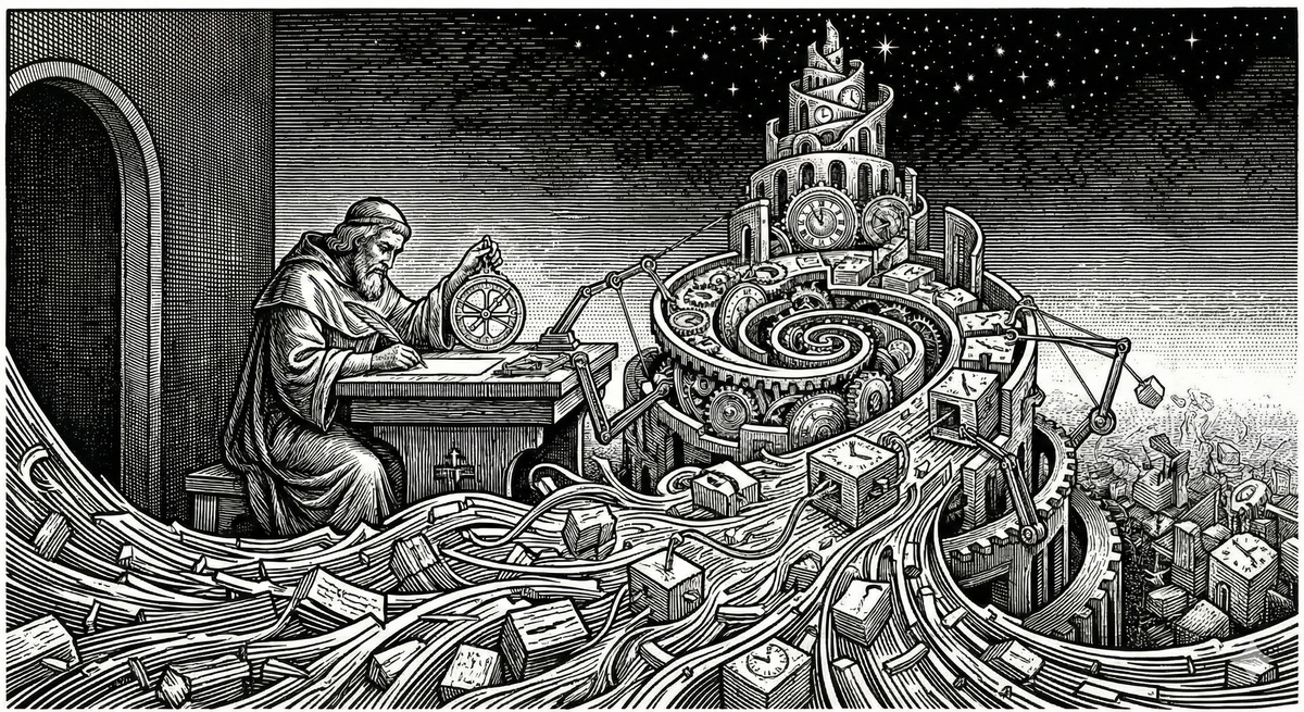 Consciousness as Assembled Time