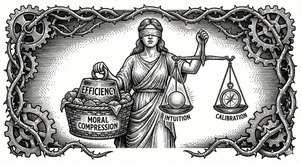 The High Cost of Moral Efficiency: Compression, Intuition, and the Ethics of Calibration
