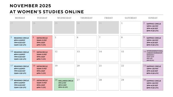 November Calendar