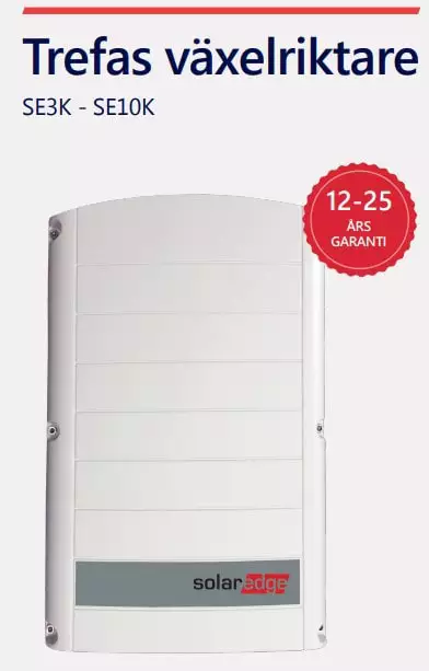 växelriktare SolarEdge