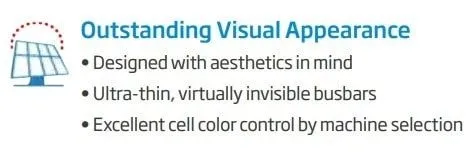 Förklarande text om hur Trina Solars solpaneler ser ut