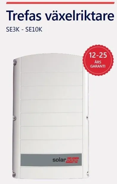 växelriktare SolarEdge
