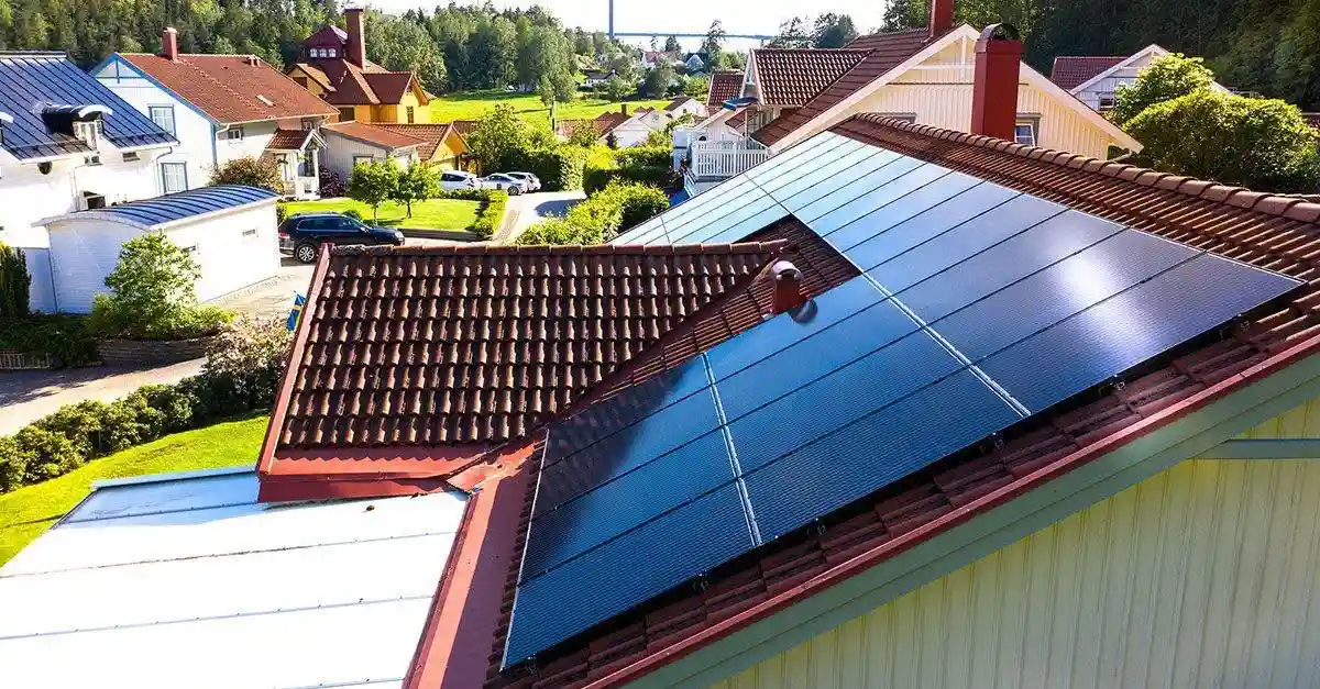 solceller på tak