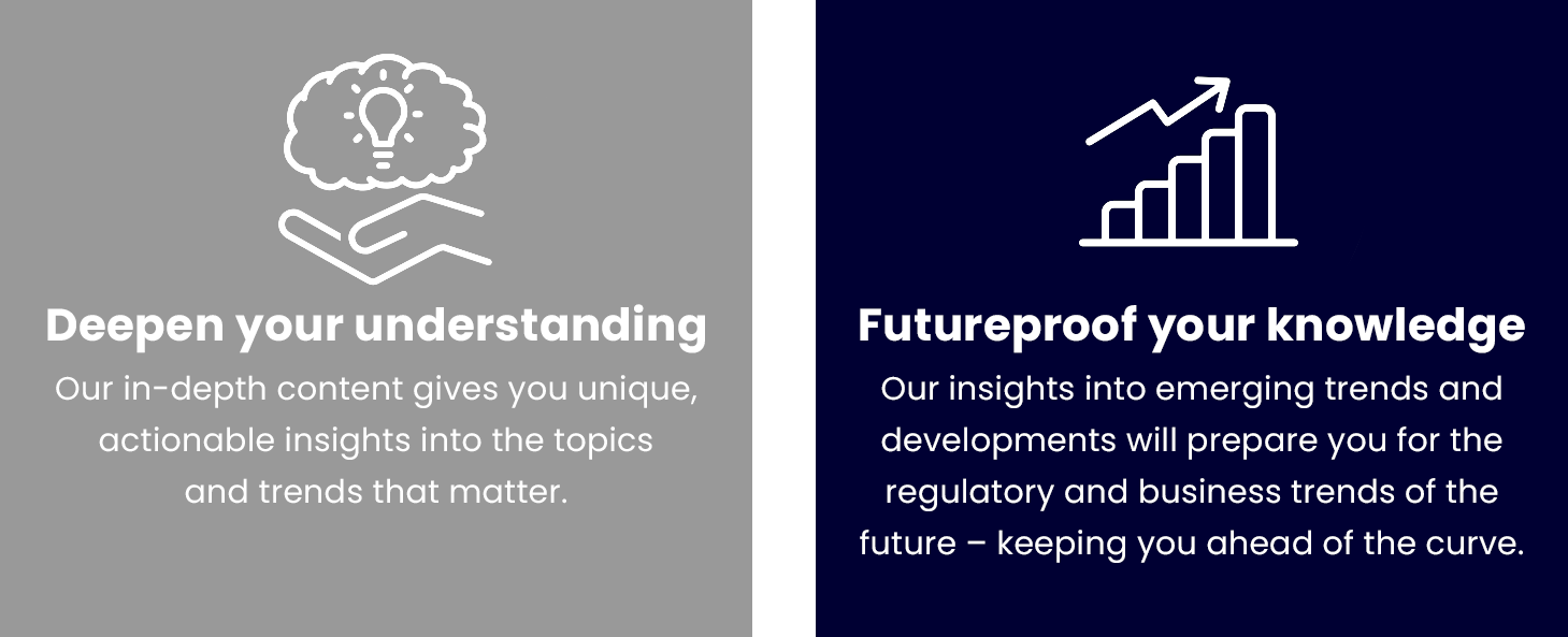 Why become a member - Deepen your understanding and Futureproof your knowledge