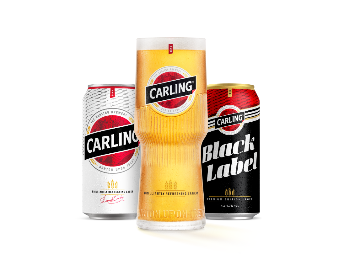 Carling refreshes its cans and multipacks for the first time in 30 years