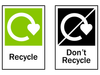 Recycle labels