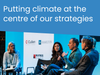 Putting climate at the centre of our strategies