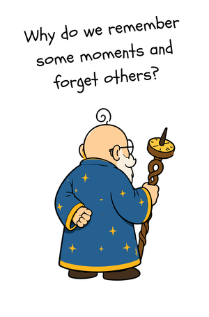 Why do we remember some moments and forget others?