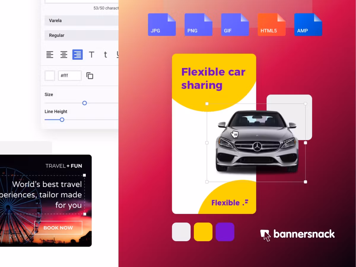 Bannersnack: платформа для создания баннеров онлайн Основне зображення