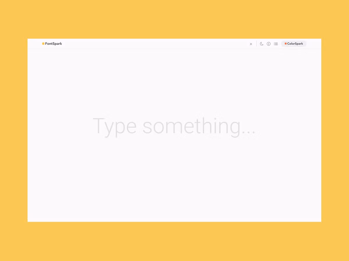 FontSpark - инструмент для подбора Google шрифтов Основне зображення