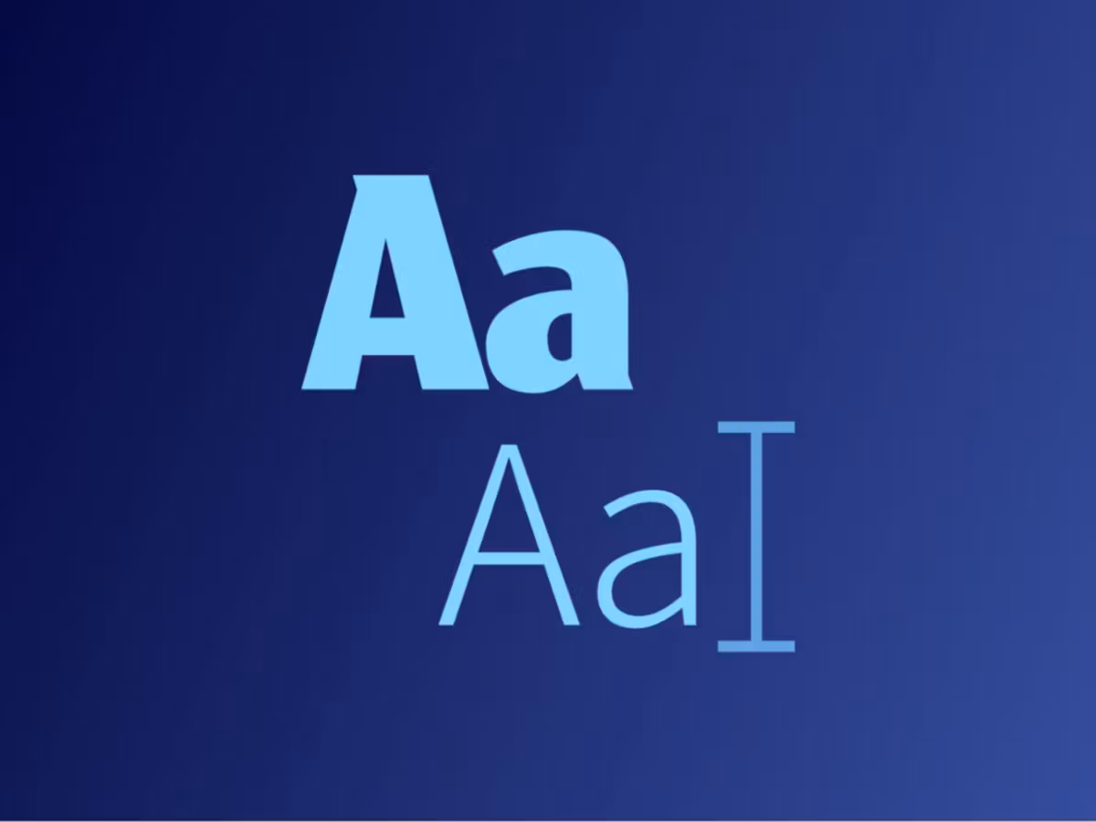 Хто краще підбирає шрифтові пари – AI чи дизайнер? Основне зображення