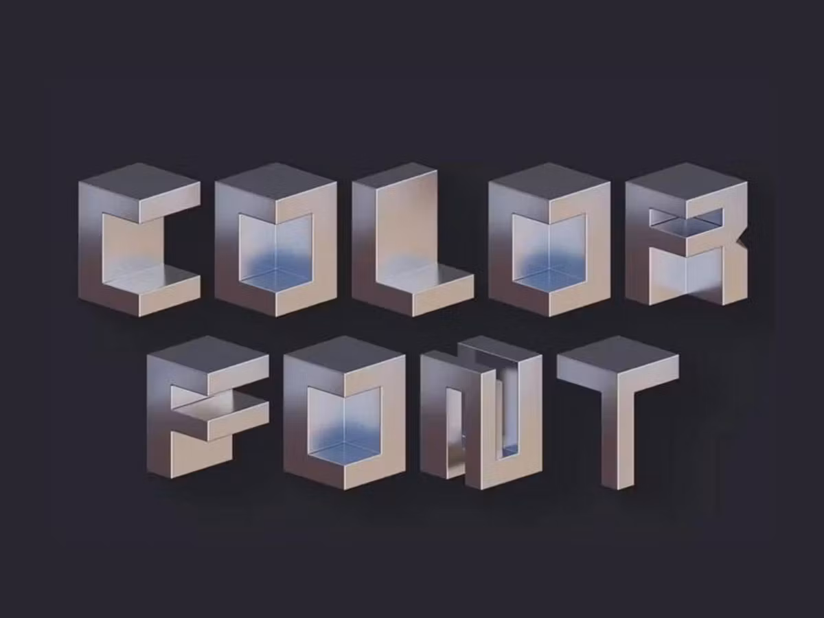 Добірка найкращих 3D-шрифтів Основне зображення