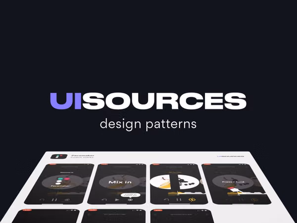 UI Sources: мобильные-дизайн паттерны Основне зображення