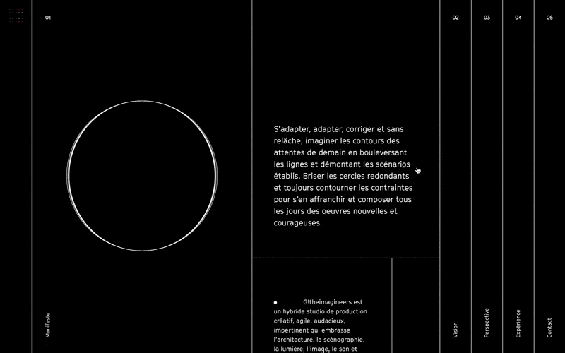 G the Imagineers -  вдохновляющий сайт entertainment агентства Основне зображення