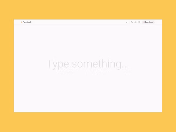 FontSpark - инструмент для подбора Google шрифтов Основне зображення
