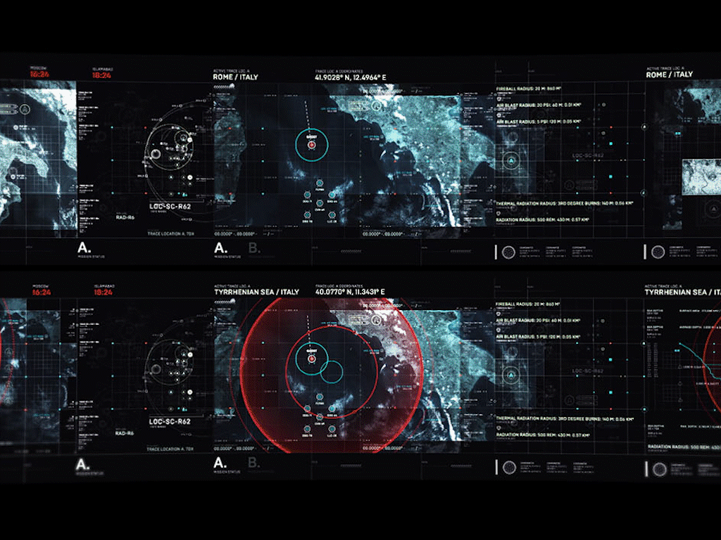 Футуристический дизайн интерфейсов в фильмах от Territory Studio Основне зображення