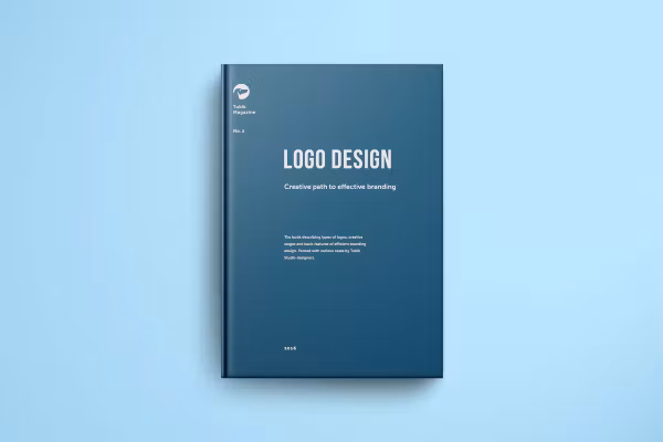 Дизайн логотипа. Бесплатная электронная книга от команды Tubik. Основне зображення