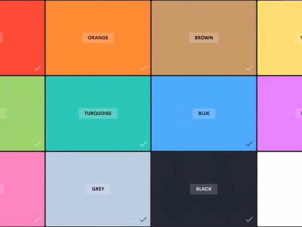Palette List — безкоштовний генератор палітр на основі двох кольорів Основне зображення