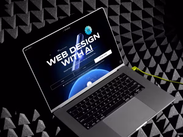 Studio AI — новий AI інструмент для створення сайтів Основне зображення