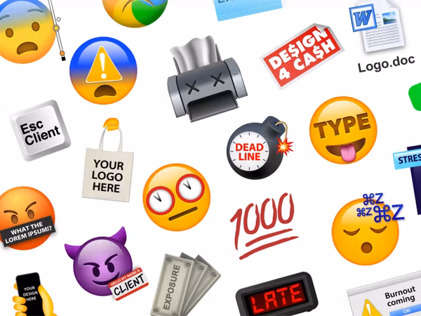 Набір дизайнерських емодзі від креативної агенції &Walsh Основне зображення