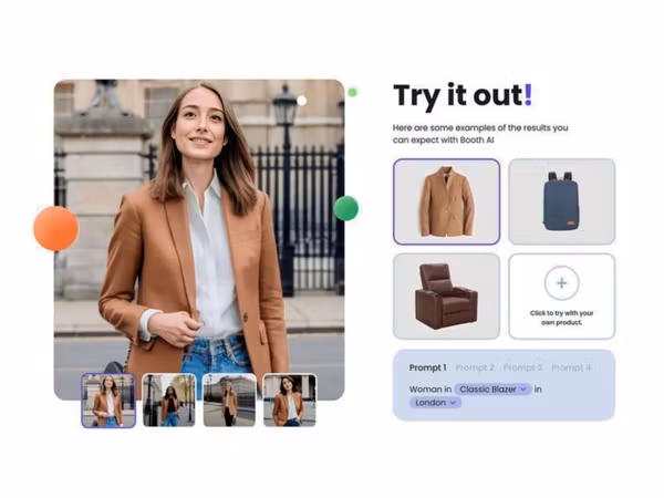 Booth.ai — сервіс для створення life-style фотографій товарів Основне зображення