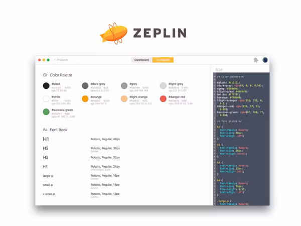 Zeplin — автоматична генерація специфікацій дизайну Основне зображення
