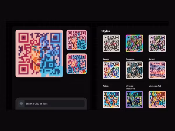 Barcode — генератор стилізованих QR-кодів Основне зображення