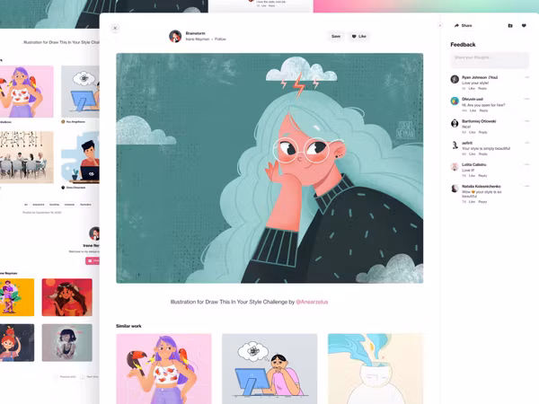 Як створити дизайнерське портфоліо без клієнтів Основне зображення