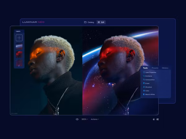 Luminar Neo — комплексна AI програма для обробки фото Основне зображення