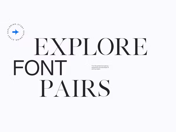 10 трендових поєднань шрифтів Основне зображення