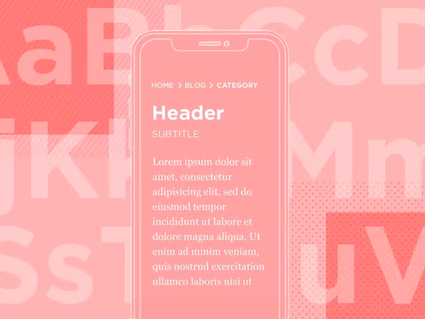 Найкращі шрифти для дизайну мобільних додатків Основне зображення