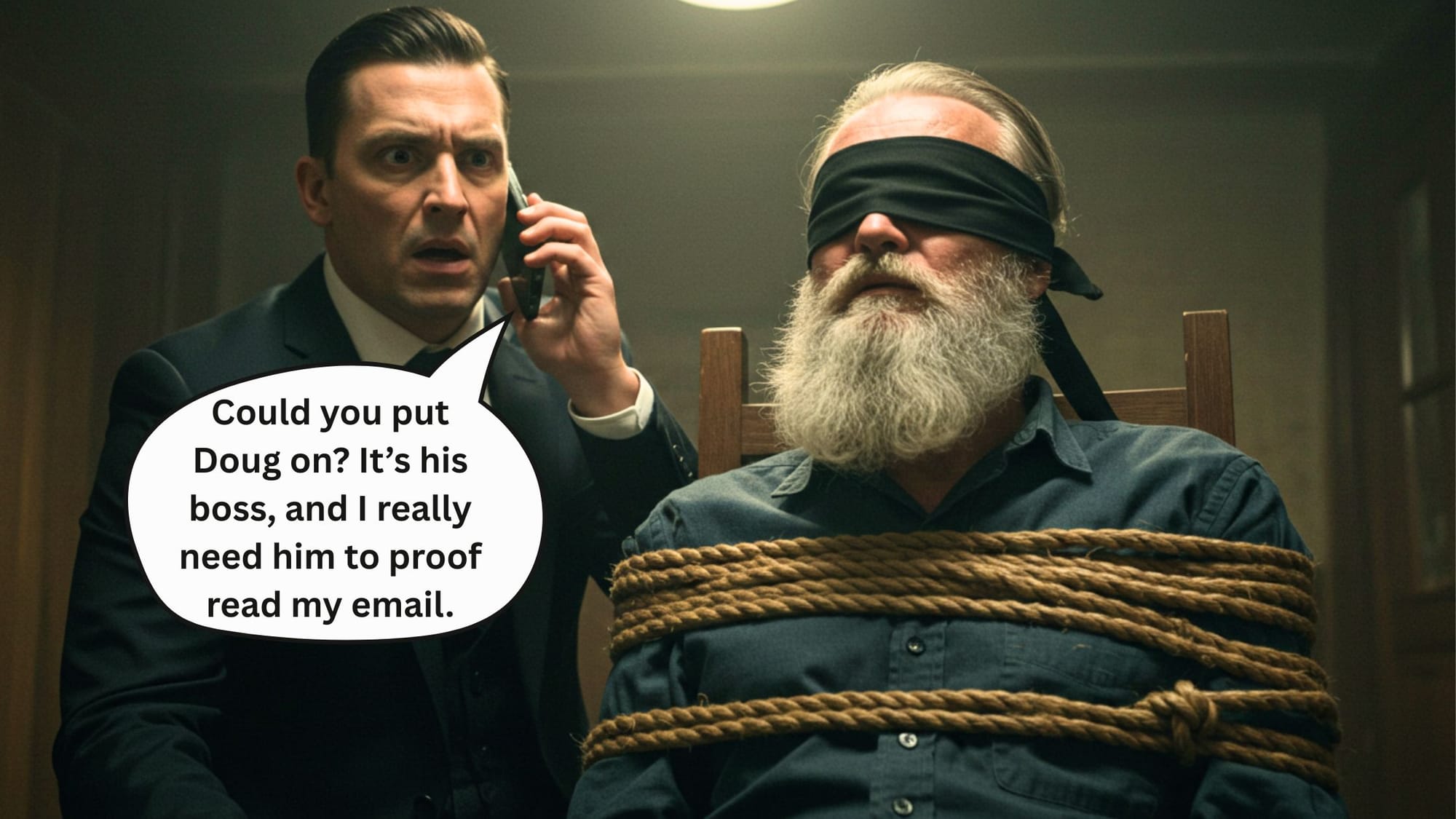 Doug’s Been Taken, But Yes—He’ll Proofread Your Email