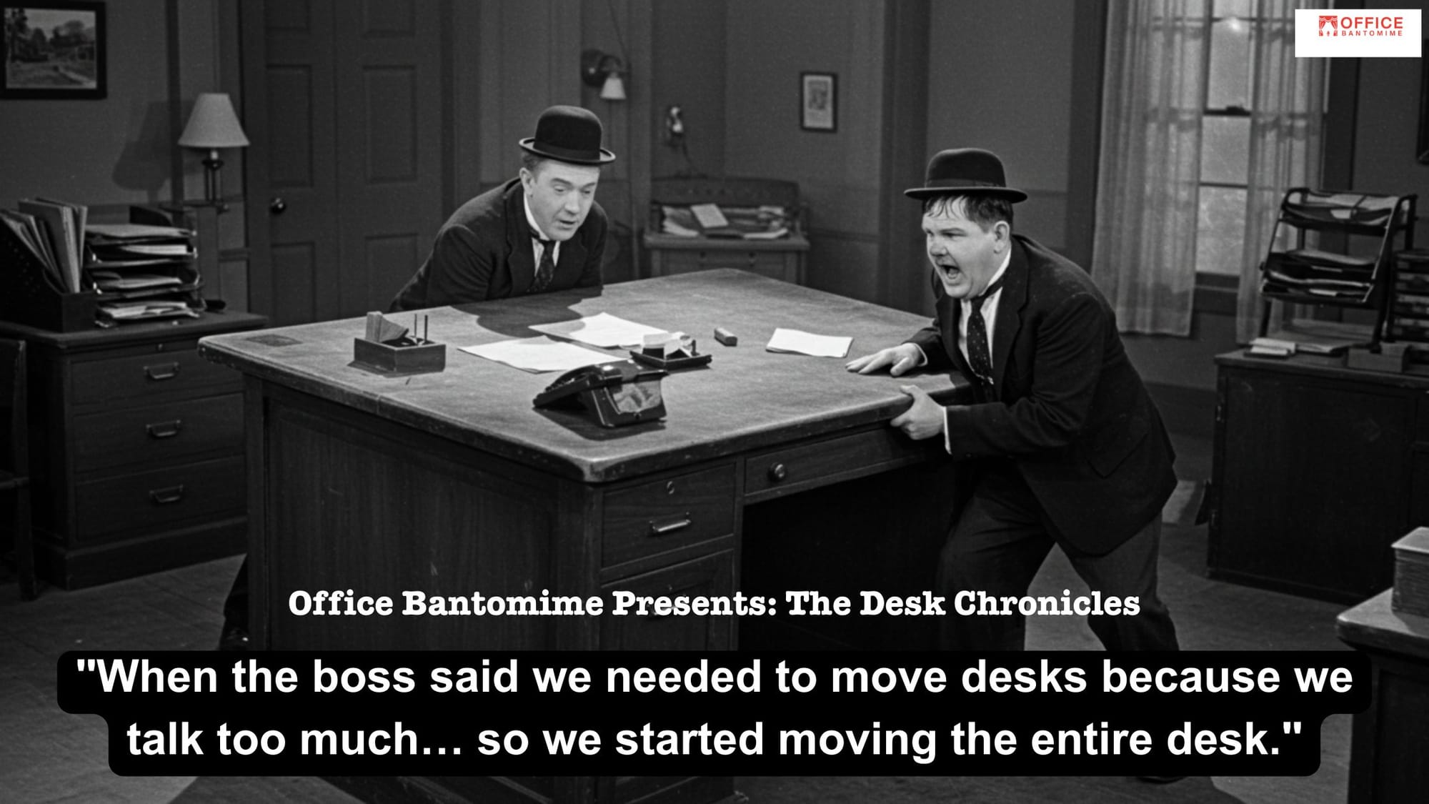 Office Bestie Chaos: When ‘Move Desks’ Meant Move The Desk