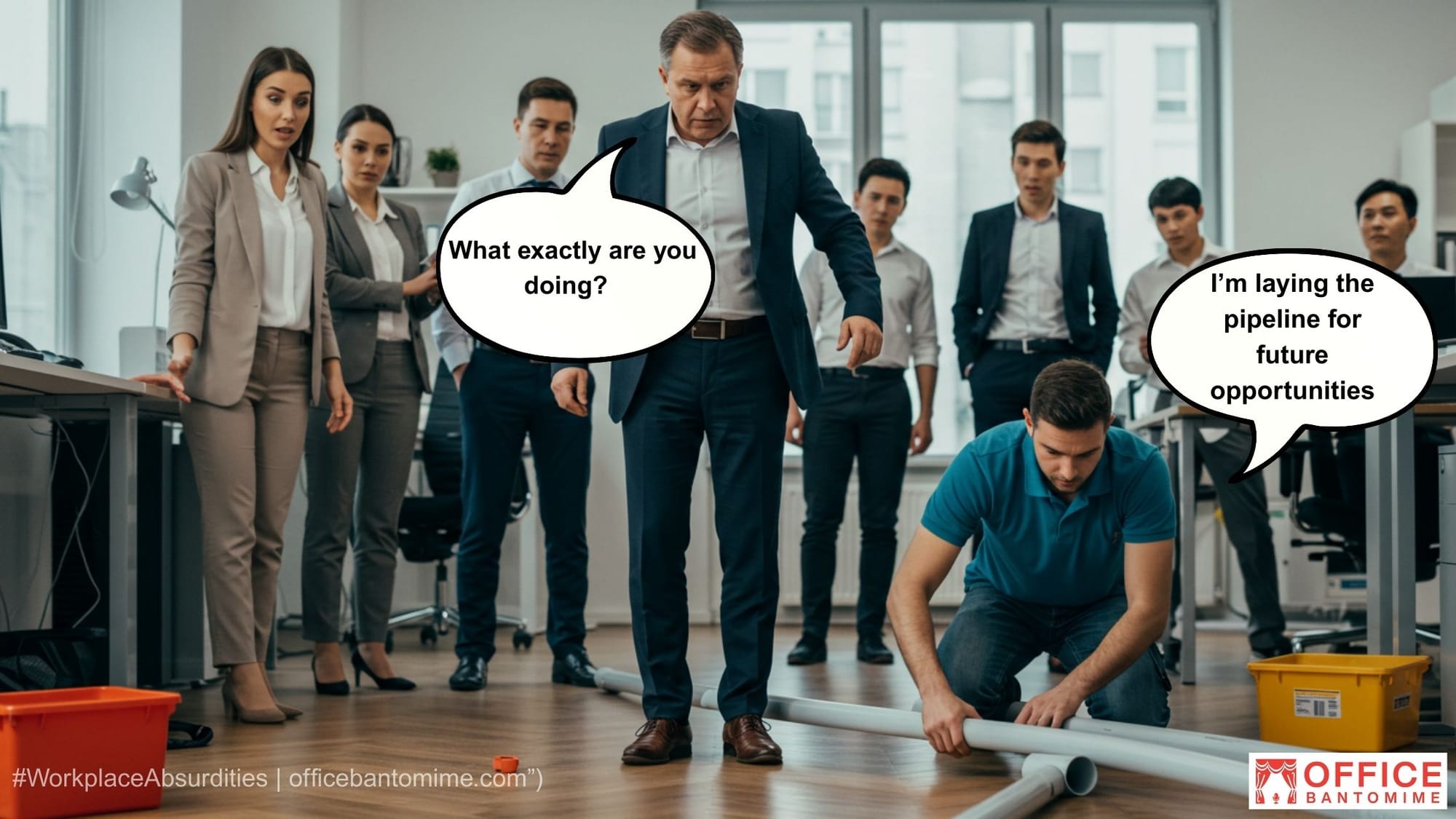 Corporate Jargon in Action: Laying the Pipeline for Future Opportunities