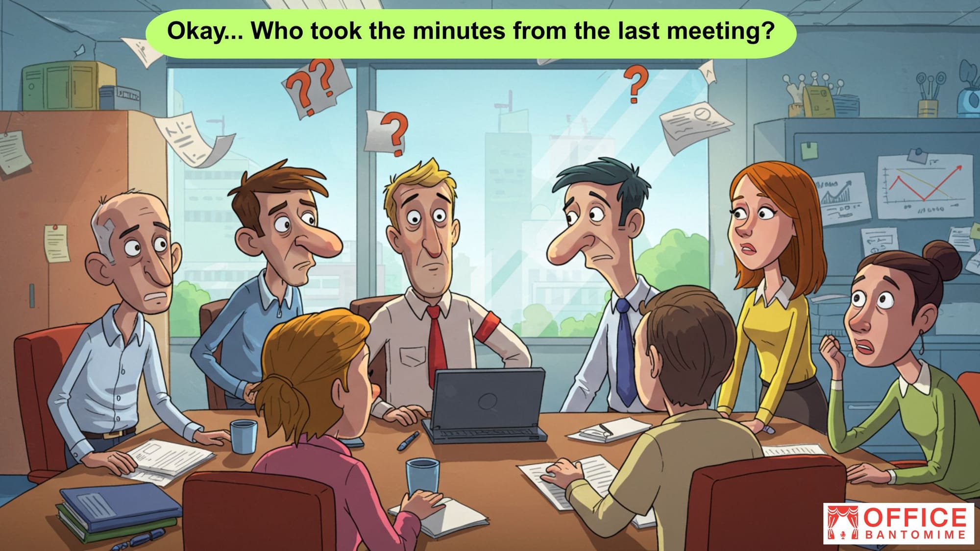 When Everyone Attends The Meeting, No One Remembers Being Responsible For It.