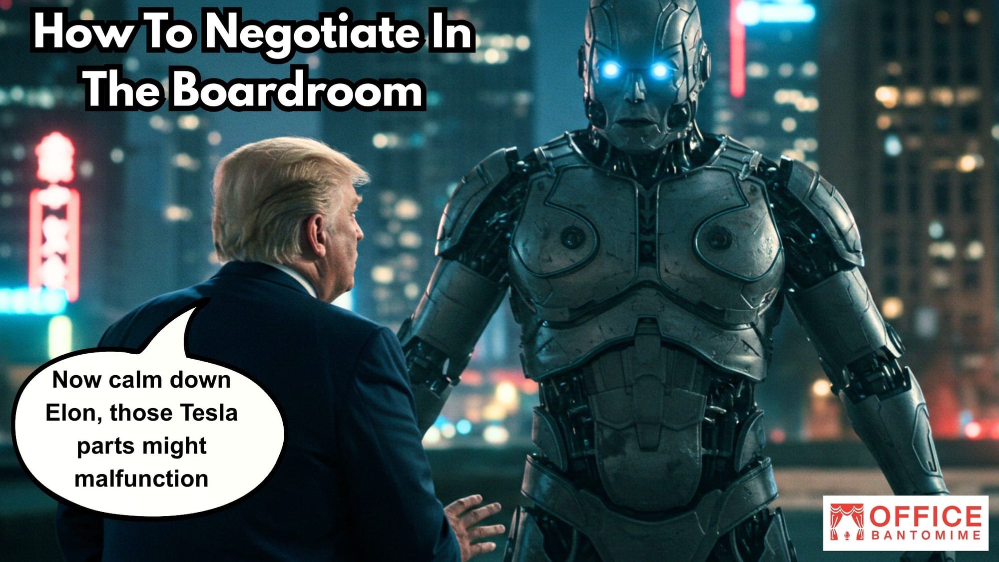 How to Survive a Boardroom Showdown with a Cyborg CEO