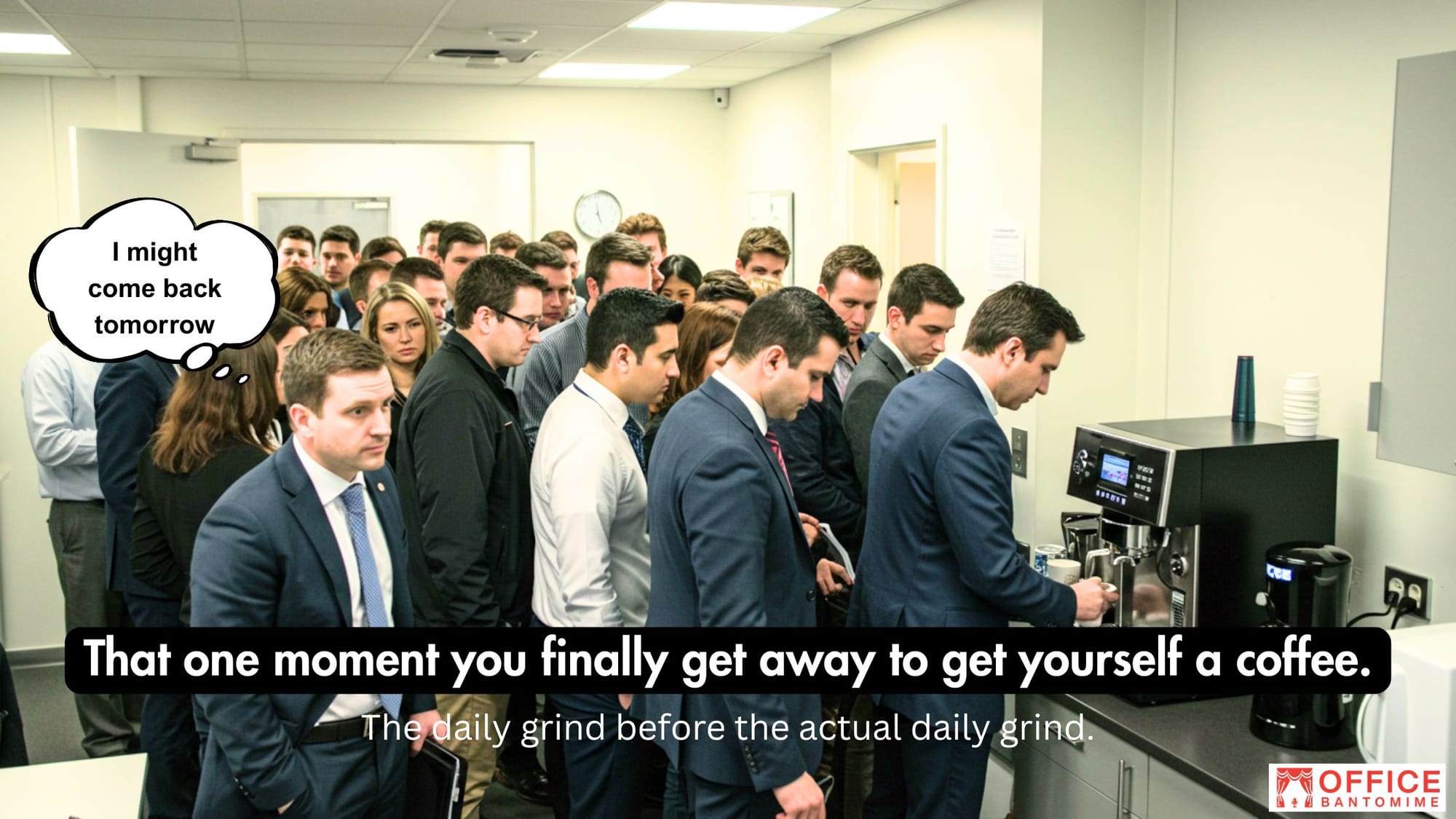 Another day, another queue of broken dreams