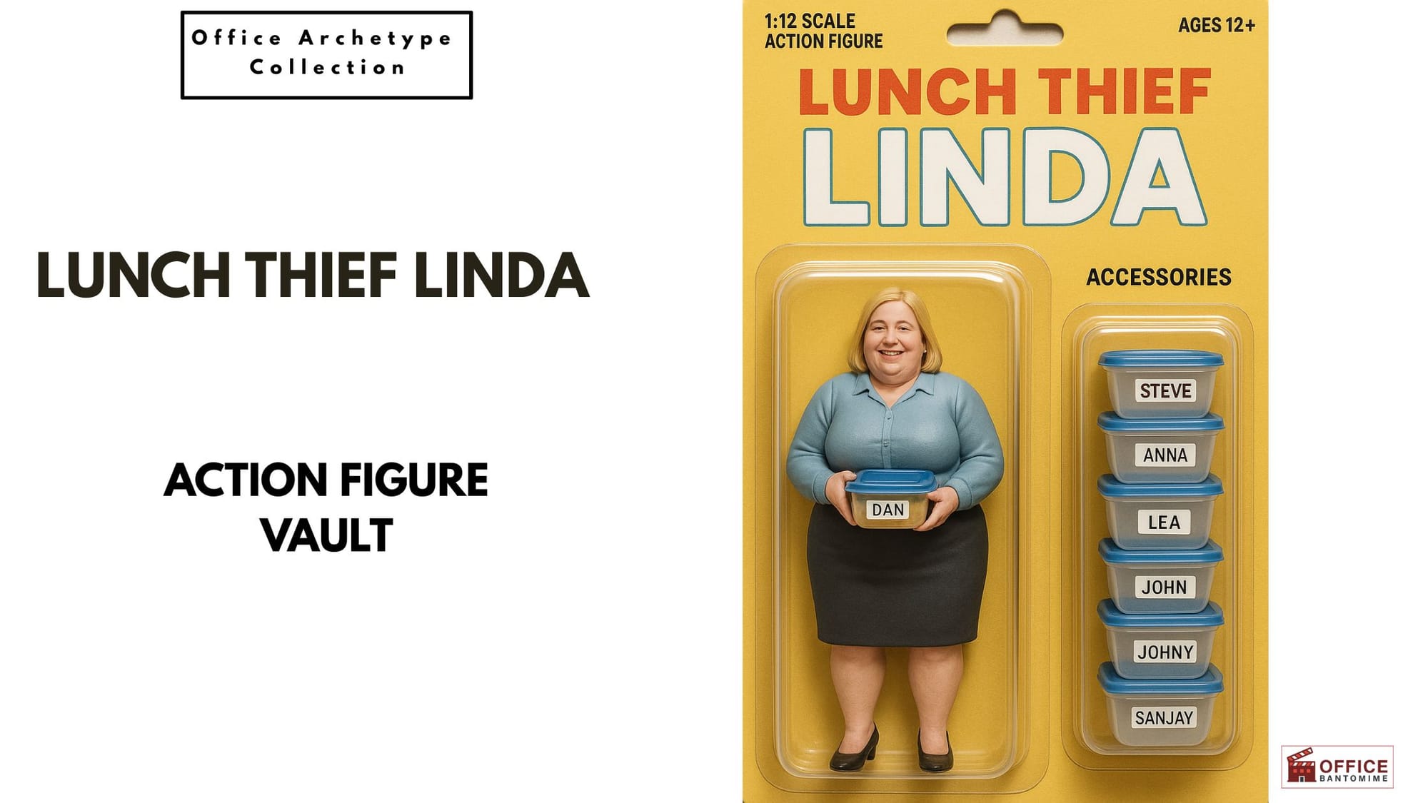 Lunch Thief Linda: The Office Tupperware Bandit