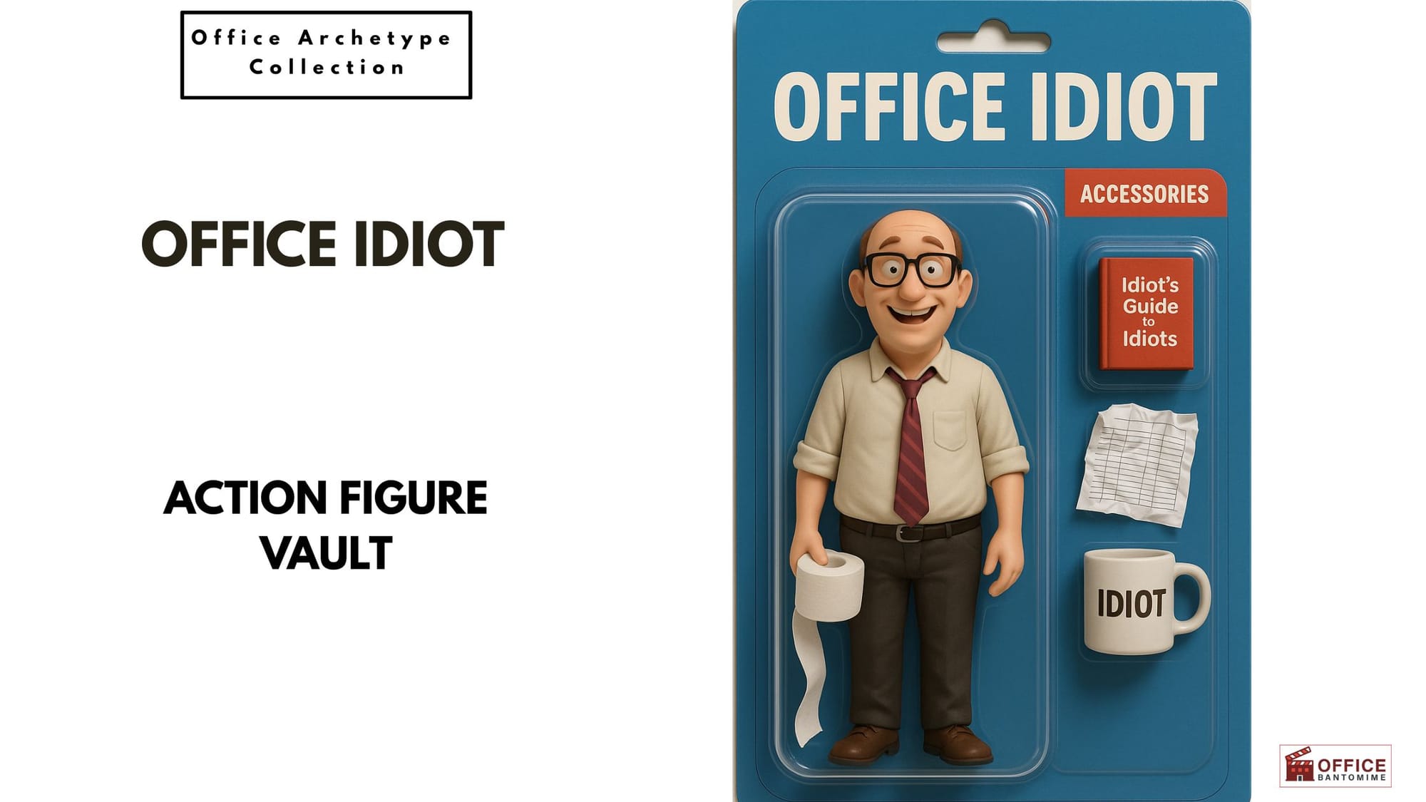 Meet Office Idiot: The Clueless, Coffee-Mixing Comic Relief of Every Workplace