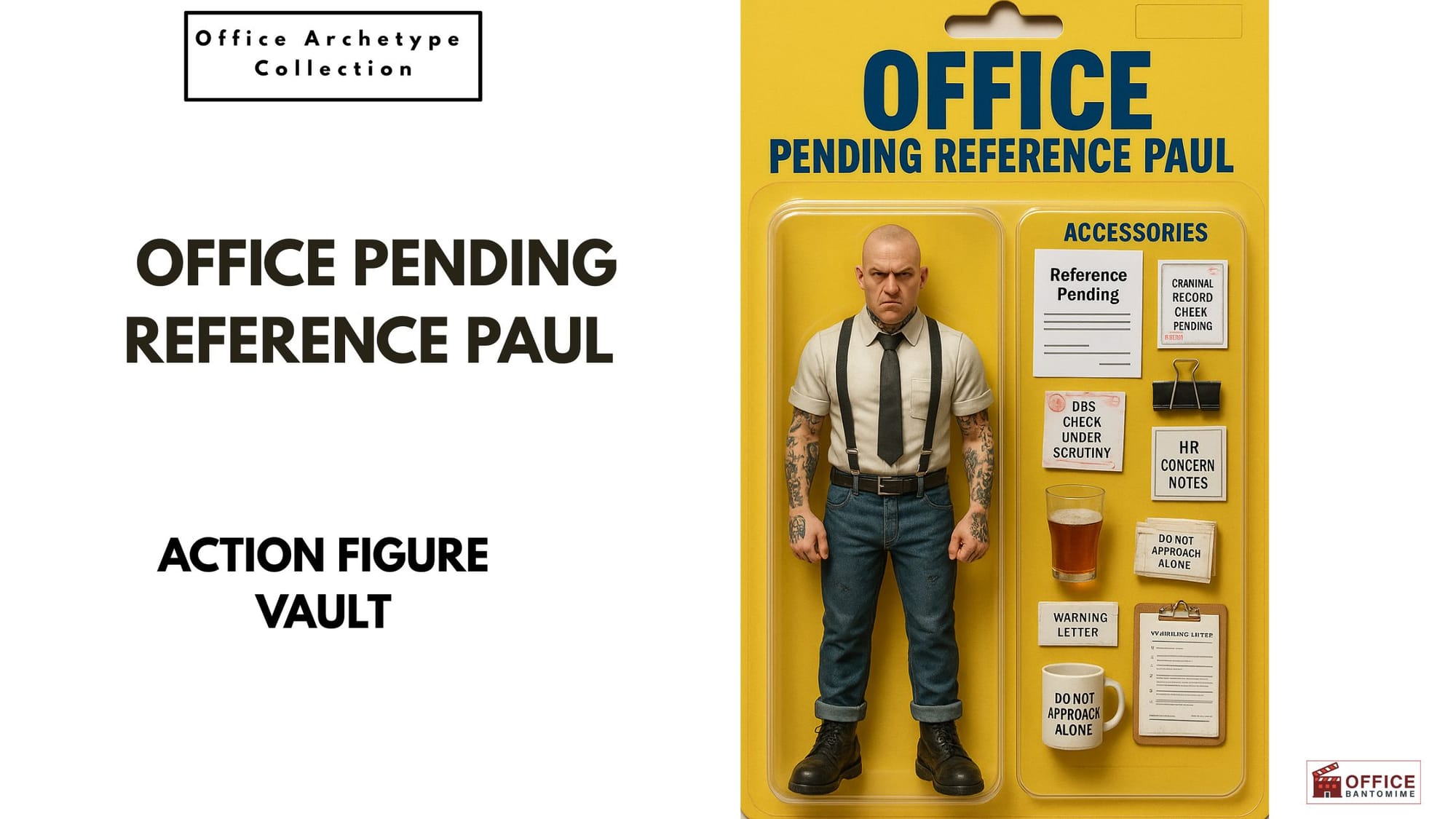 Office Pending Reference Paul action figure